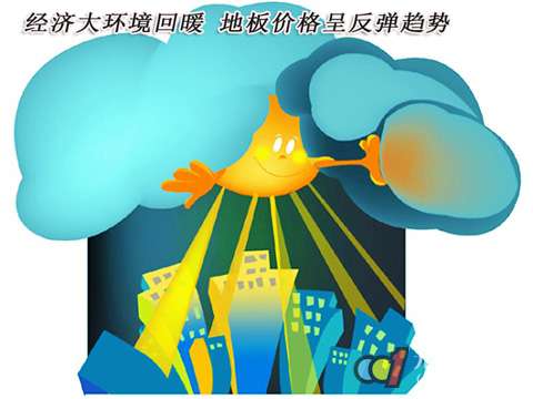经济大环境回暖 地板价格呈反弹趋势