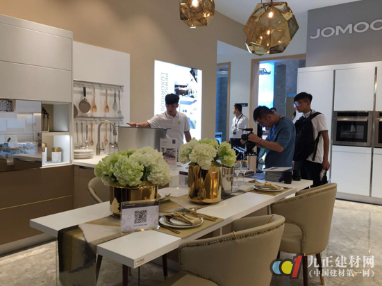 上海展"黑马"当道 九牧智造厨房新未来(图4) 上海展"黑马"当道 九牧智造厨房新未来(图4)