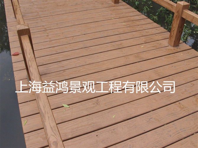 仿木铺板仿木地板仿木栈道坚固耐用使用寿命长