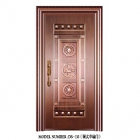 别墅铜式单扇门-南京顶顺铜艺