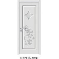 櫻花木門J39024免漆木門，室內門，護墻板