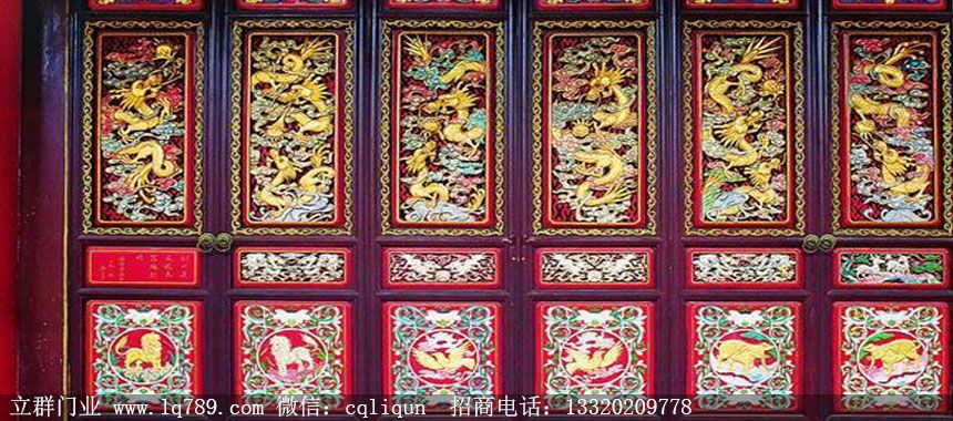 我国古代的科技不发达,很多人在为自己家添加保护"屏障"用的门都是