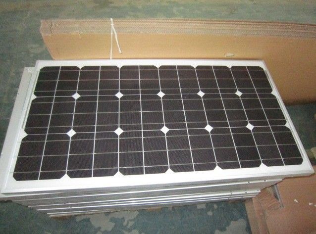 供应120W单晶硅太阳能电池板,120W电池板