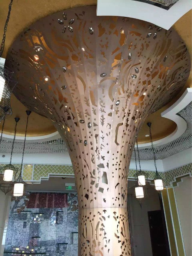 幕墙雕花铝窗花-不锈钢防盗网厂家供应商