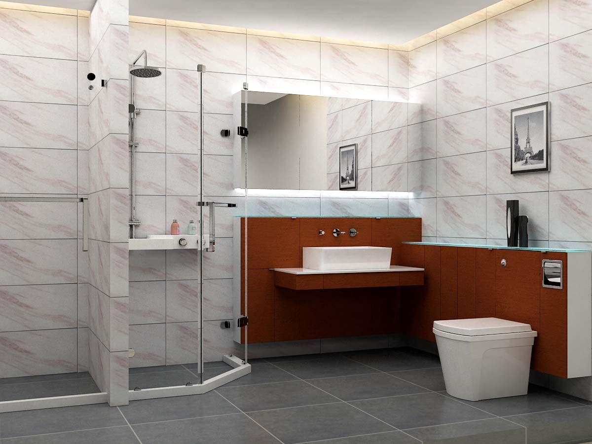 【西文卫浴】组合式非标定制浴室柜案例展示第