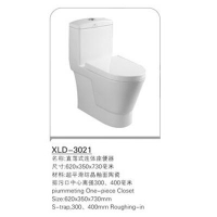 成都-金浪佳衛浴-直落式連體座便器-XLD-3021