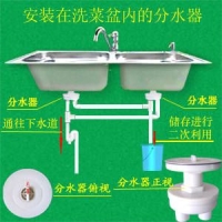 Secondary utilization of water from kitchen vegetable washing basin