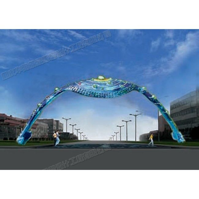 高速路口大门设计/四川艺术大门设计/ 入口大门设计
