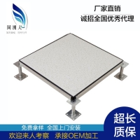 全钢防静电活动地板 高架空活动地板 SPCC硬质钢板面板防火