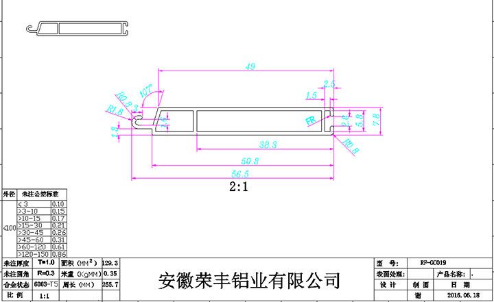 RF-GC019-工业材-荣丰铝业