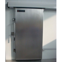 土建式冷庫保溫門，側滑道聚氨酯冷庫提升門