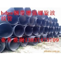 hdpe钢带增强排水管hdpe排水排污管生产厂家价格