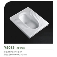 成都-易度衛浴-蹲便器-Y5063