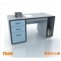 卓邦家具太空系列简约时尚现代公司直型办公桌
