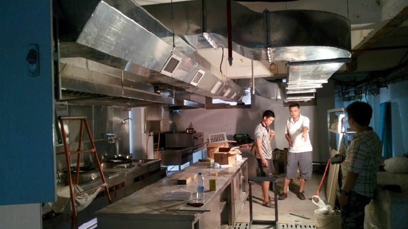 漳浦酒店厨房成功案例 整体厨房工程