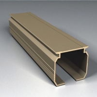 金鈦鋁業-窗簾軌道鋁材系列F6115
