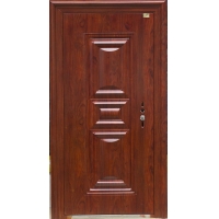 天威防盗门-吉祥三星(仿木红 - 天威门业 - 九正