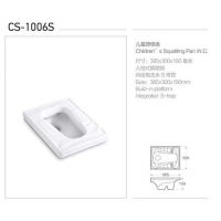 成都-利家衛浴-蹲便器-CS-1006S