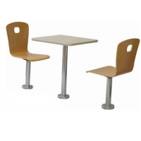 廣州鋼木家具，鋼木餐桌椅，不銹鋼餐廳桌椅