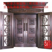專業設計生產 高工藝高質量 銅門 實板銅門 廠家直銷