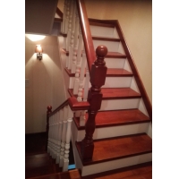 鳳桉實木樓梯--高新三層