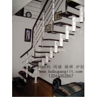 钢木楼梯家用楼梯