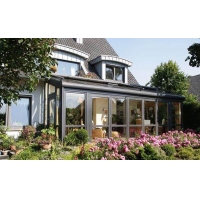 鋼結構鋼化玻璃陽光房 別墅花園陽光房 玻璃采光頂