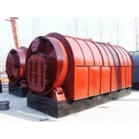  **New continuous crude oil and diesel oil refining equipment for waste tire cracking