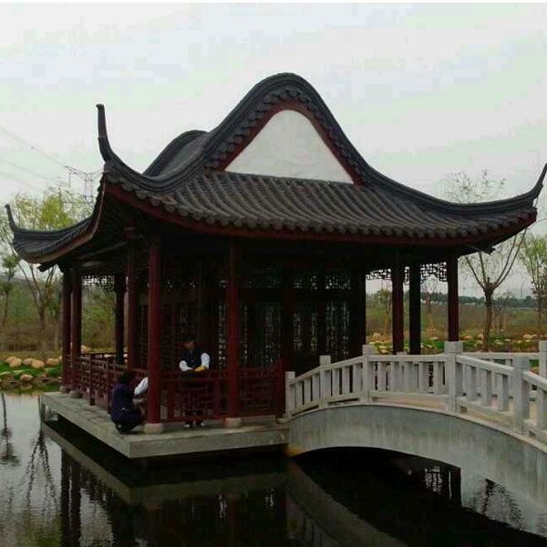 南京优质景观防腐木凉亭屋|江苏凉亭供应