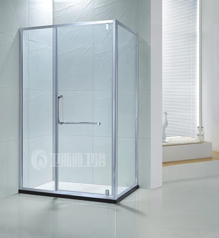 方形淋浴房转轴平开3C钢化玻璃 - 卫斯雅 - 九正