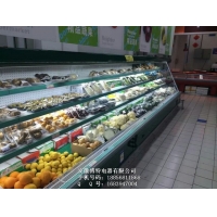  Fruit store air curtain cabinet Air curtain cabinet Picture Fruit fresh-keeping cabinet