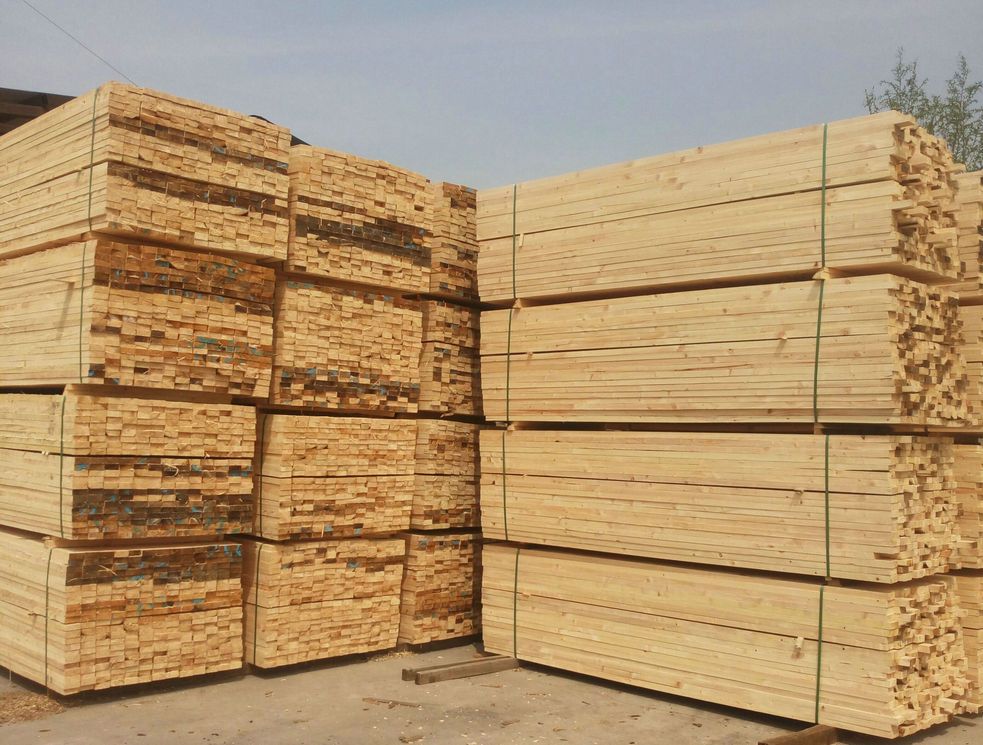 恒丰通加工建筑木方刨光木方板材木龙骨产品图