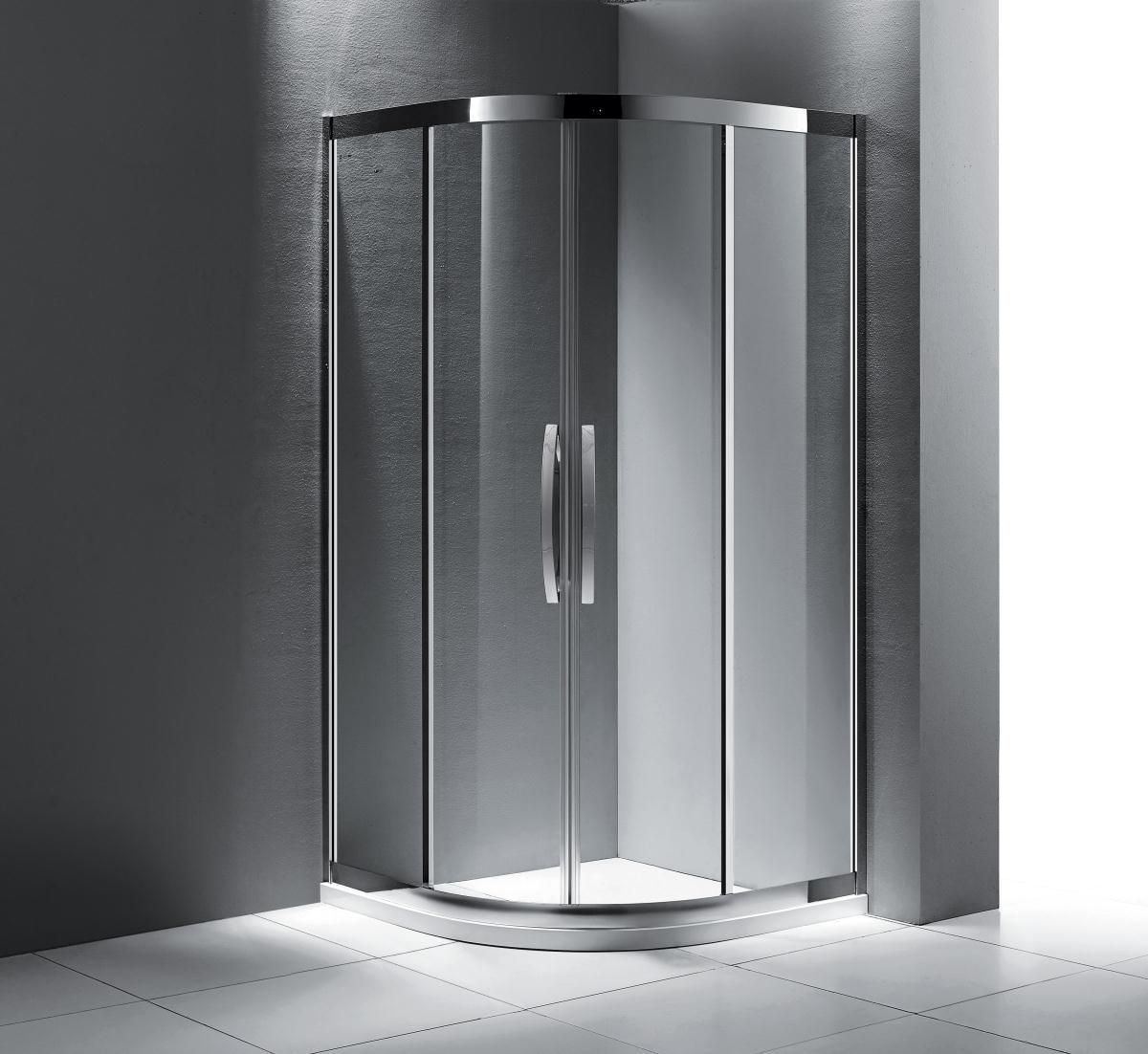 浴屏 |Shower Door|304 不鏽鋼系列 STAINLESS STEEL SERIES |扇形淋浴房 SY- BR019(B) ® 香港官網