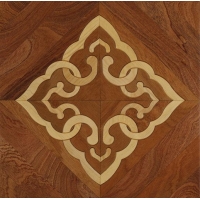 名貴木材拼花實木地板，橡木樺木曲線異形多拼