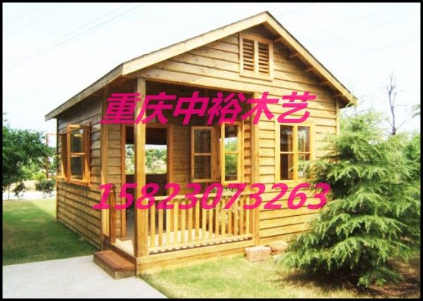 重庆专业木屋订制木别墅重庆生态木屋吊脚楼别墅庭院