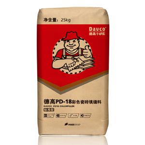 德高白色标准型彩色瓷砖填缝料