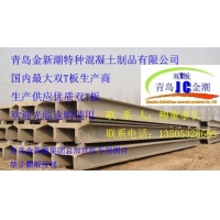  9-33m prestressed double T-plate double slope plate