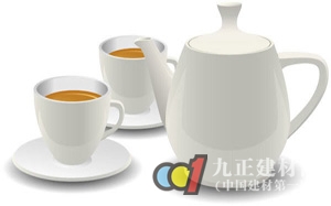 白瓷茶具：白瓷茶具