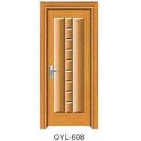  Jiangshan Luban paint free solid wood compound door glass door room door engineering door