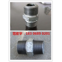  Outer wire butt joint DN15-DN100 malleable steel pipe fittings